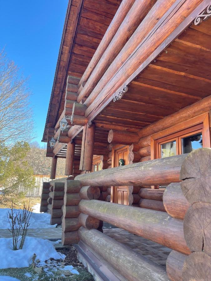 Trinity Log Cabin Wellness Resort Штрба Екстер'єр фото